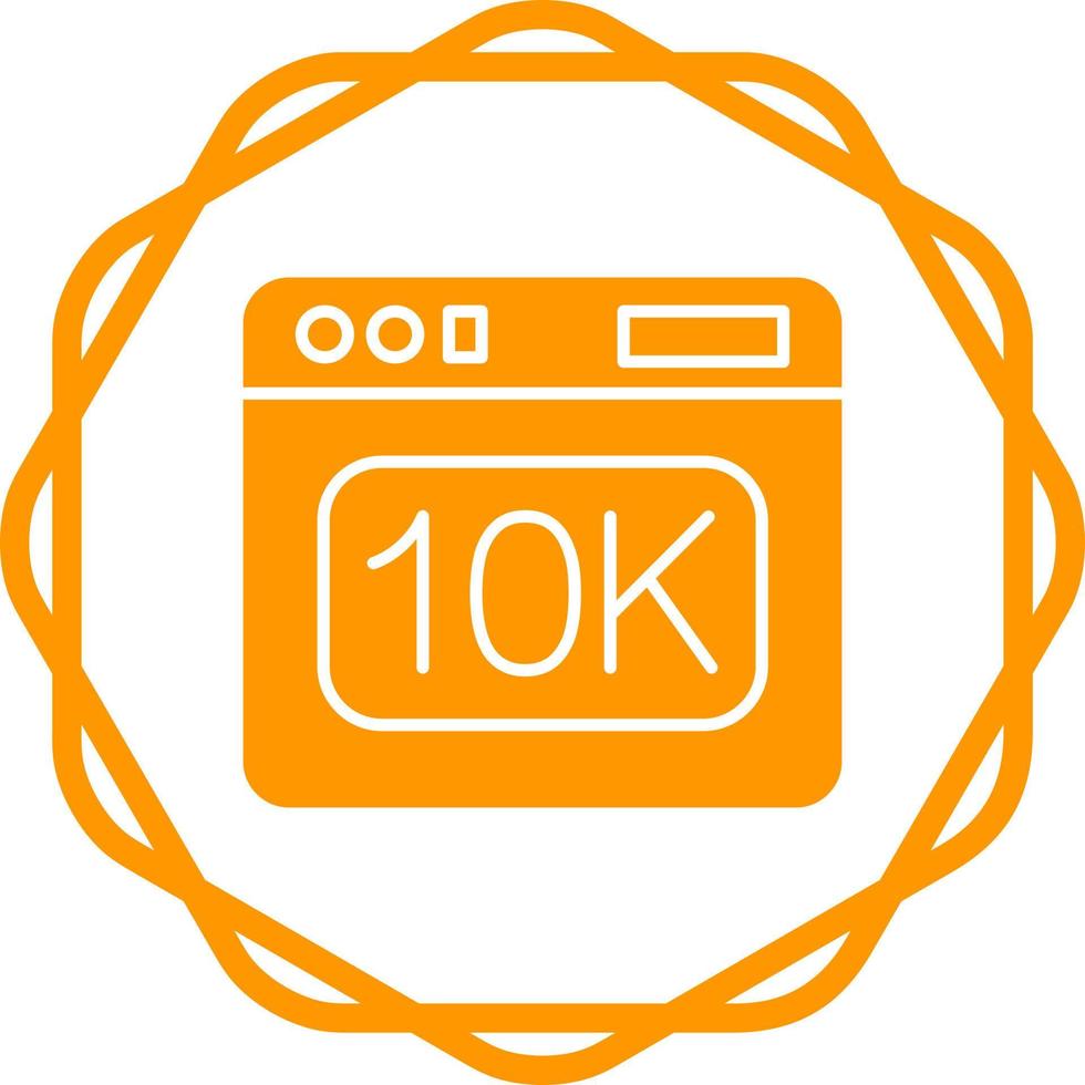 10k Vector Icon