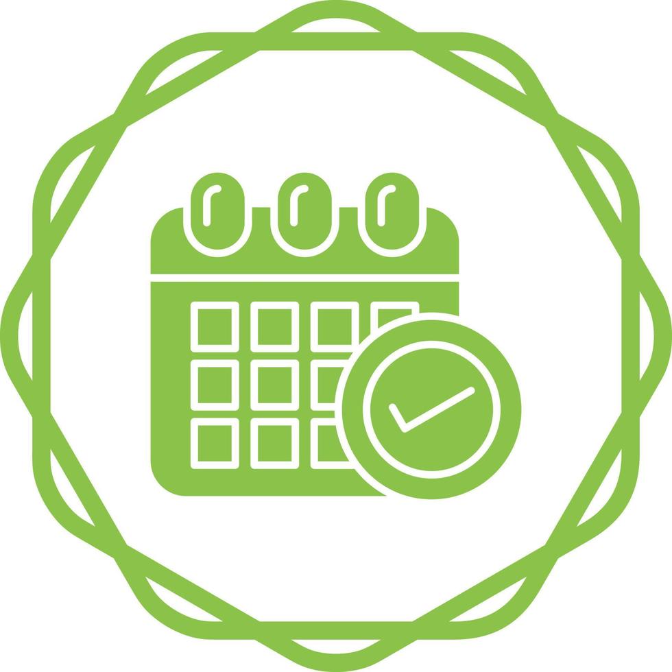 Schedule Vector Icon