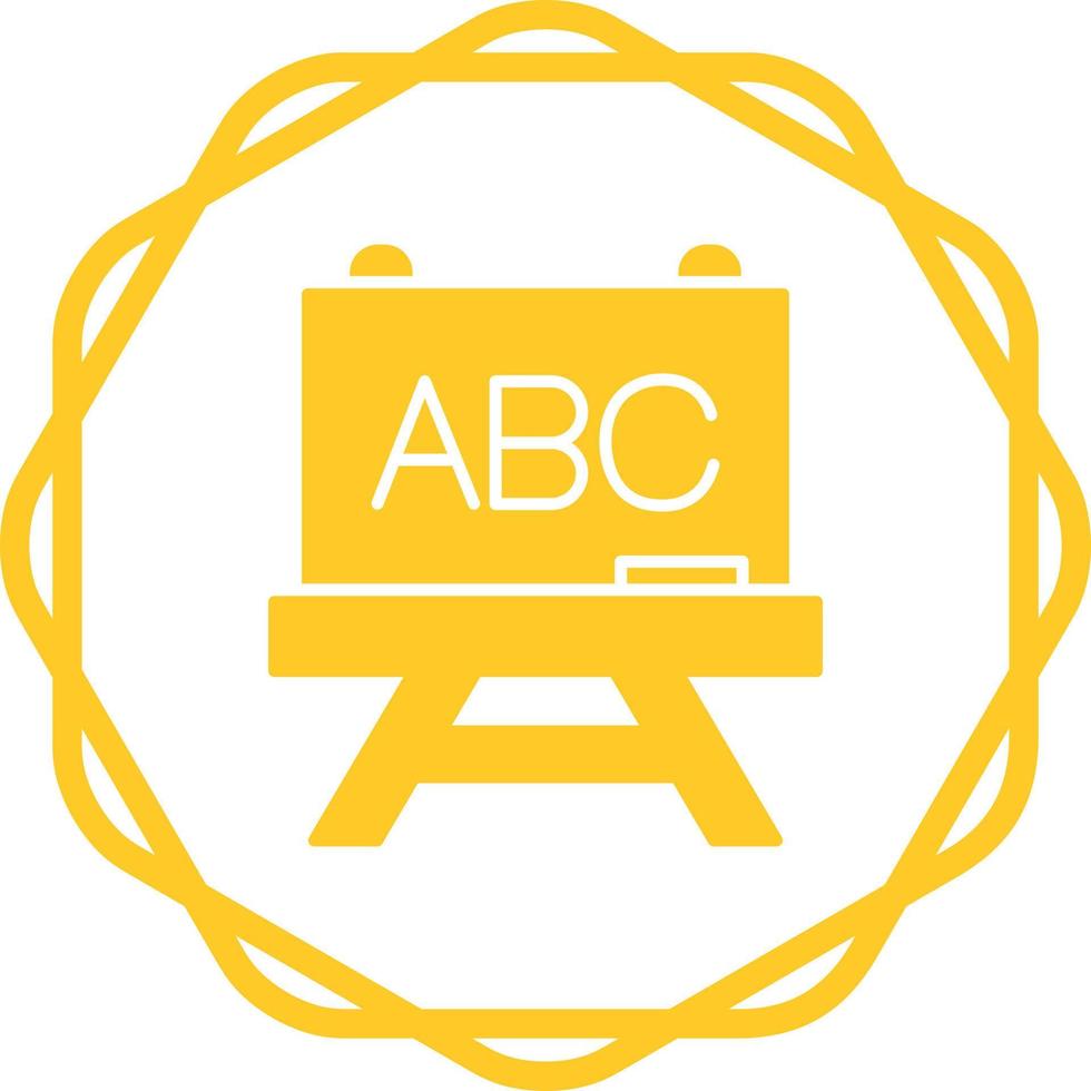Chalk Board Vector Icon