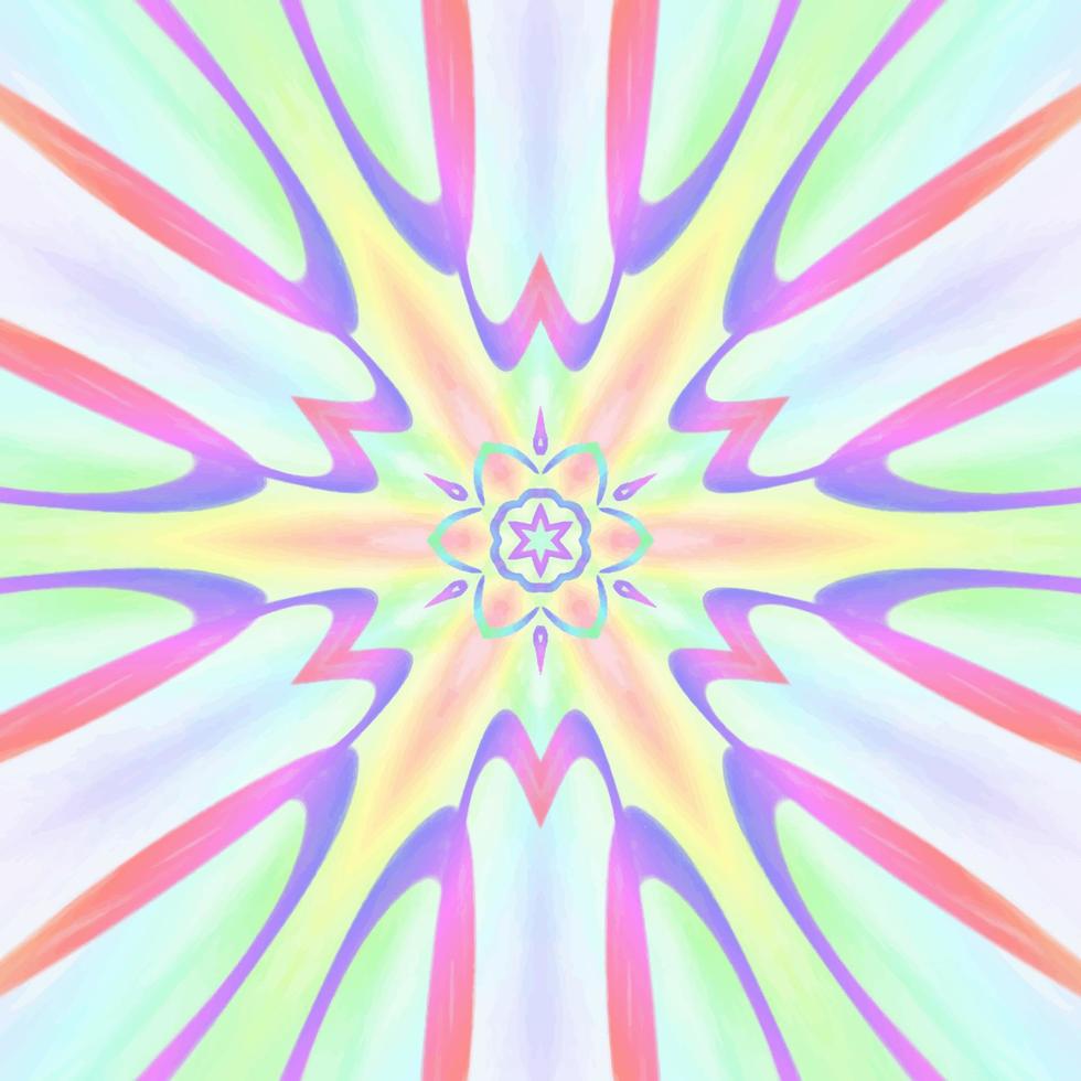 Abstract kaleidoscope background. Beautiful kaleidoscope seamless pattern. Multicolor mosaic texture. Seamless kaleidoscope texture. Unique kaleidoscope design vector