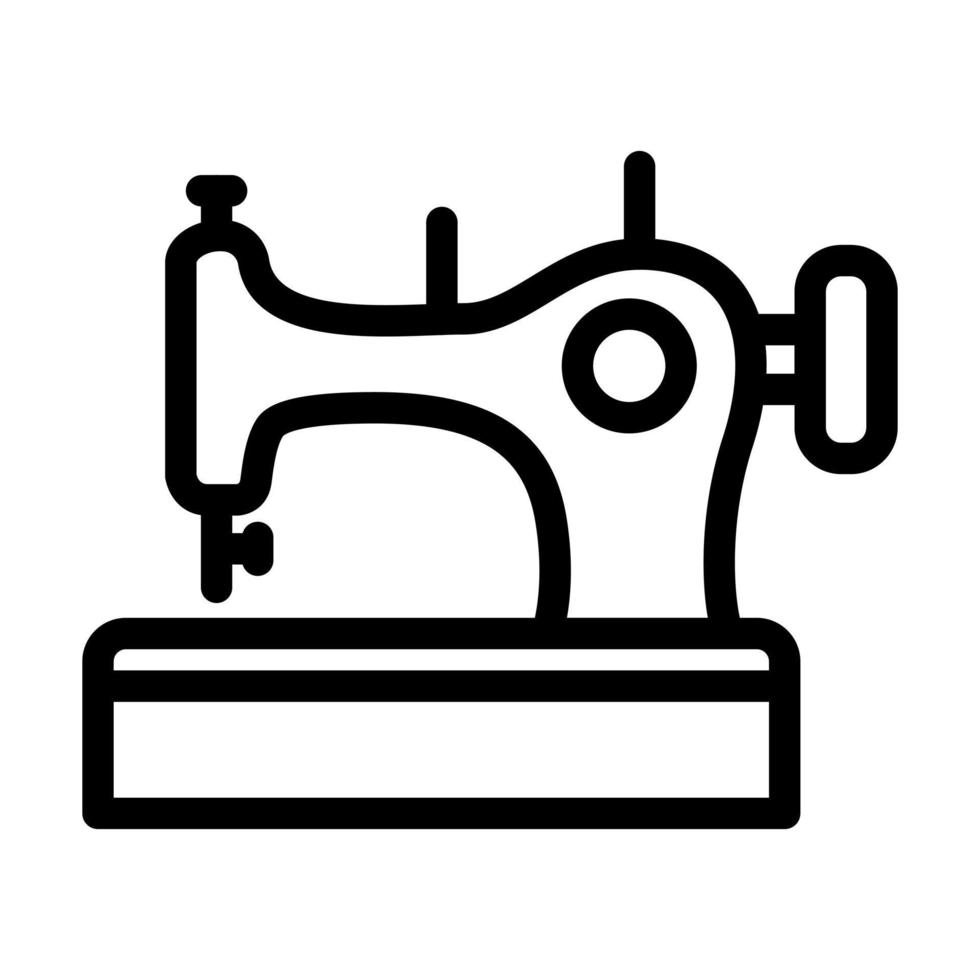 Sewing Machine Icon Design vector