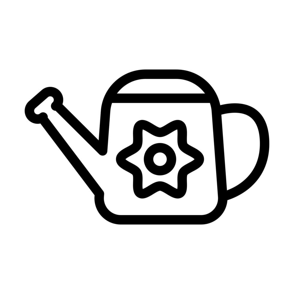 Watering Can Icon Design vector