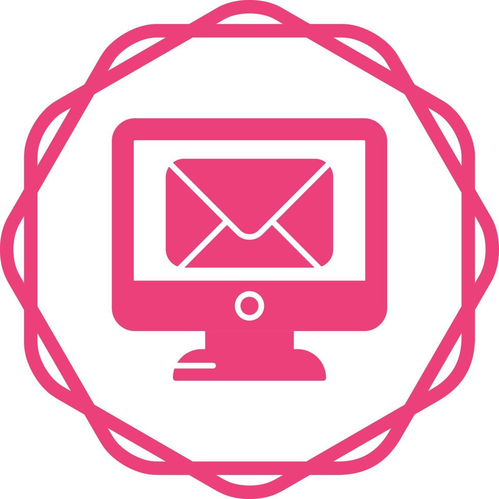 icono de vector de correo