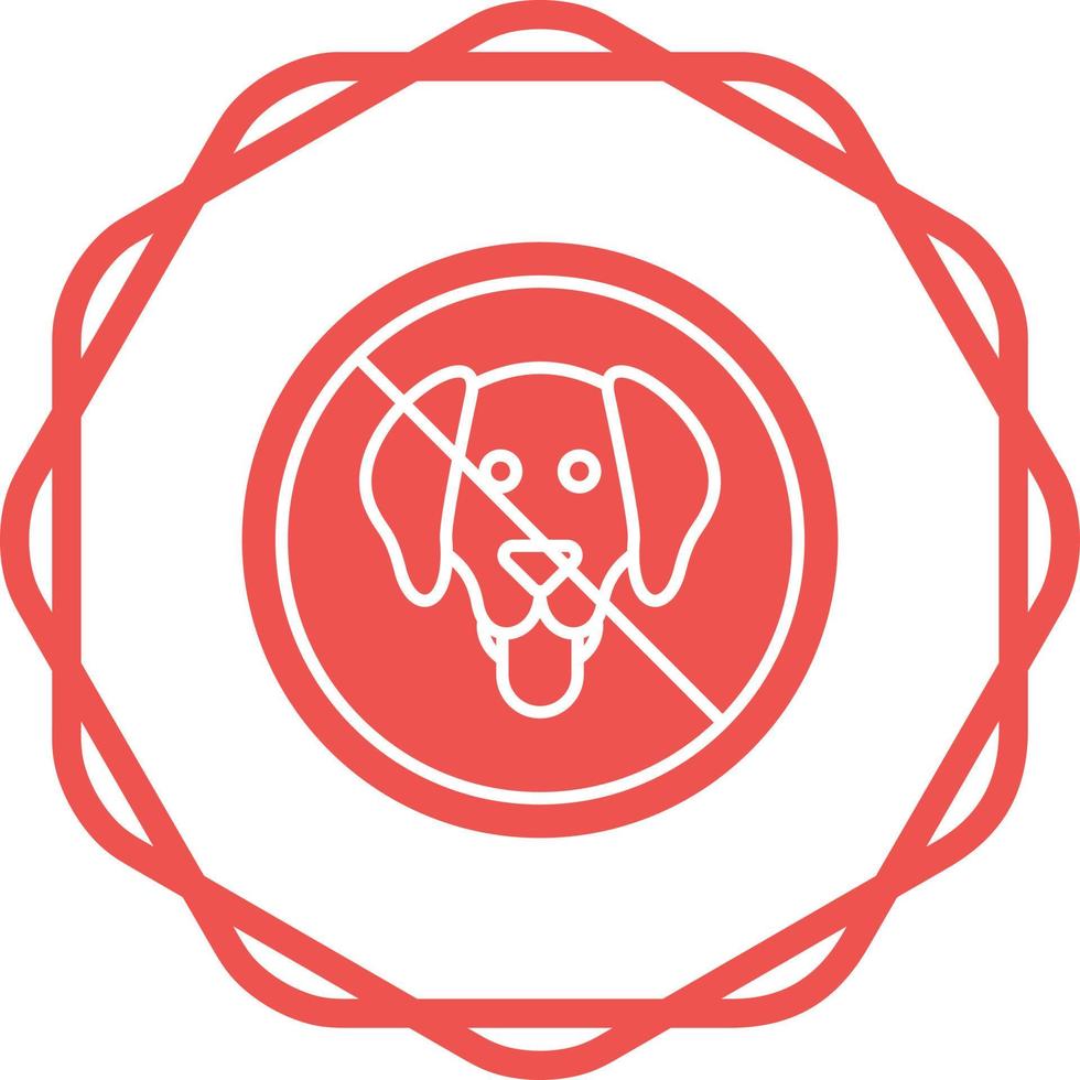 No Pets Allowed Vector Icon