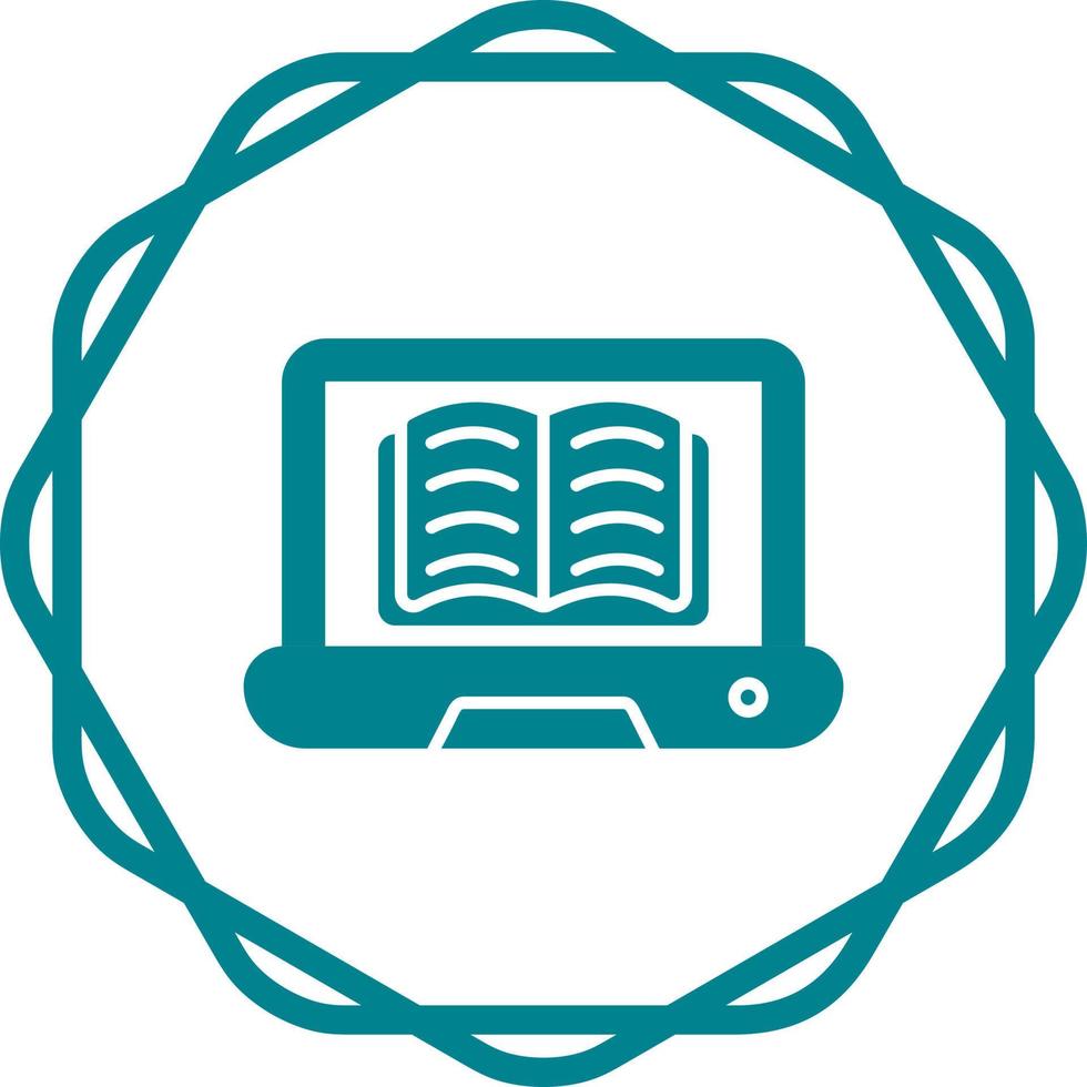 Online Library Vector Icon