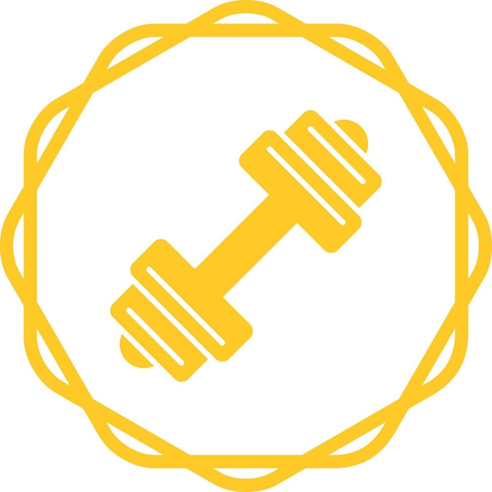 Dumbbell Vector Icon
