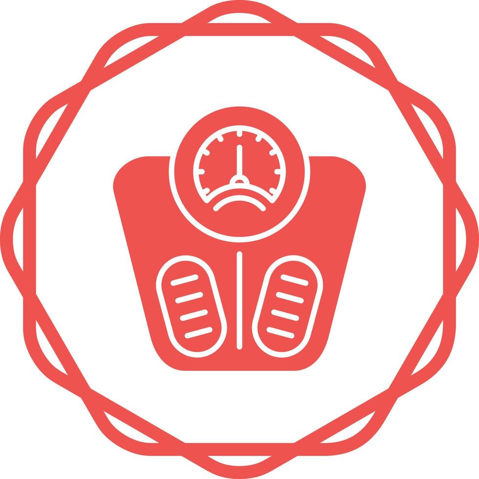 Weight Scale Vector Icon