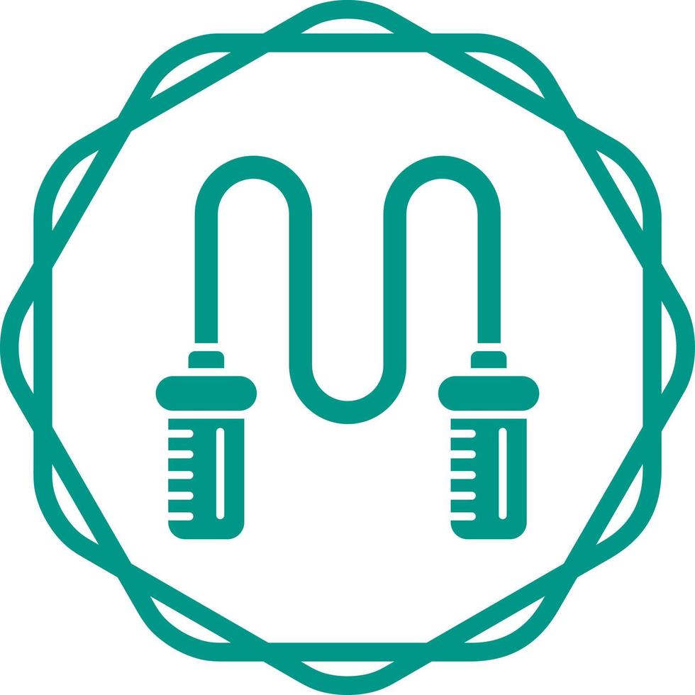 Jumping Rope Vector Icon