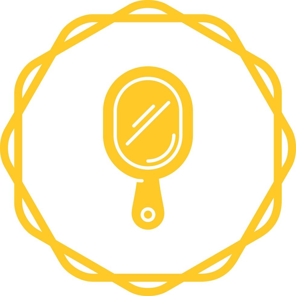 Hand Mirror Vector Icon