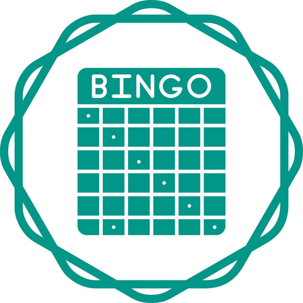 Bingo Vector Icon