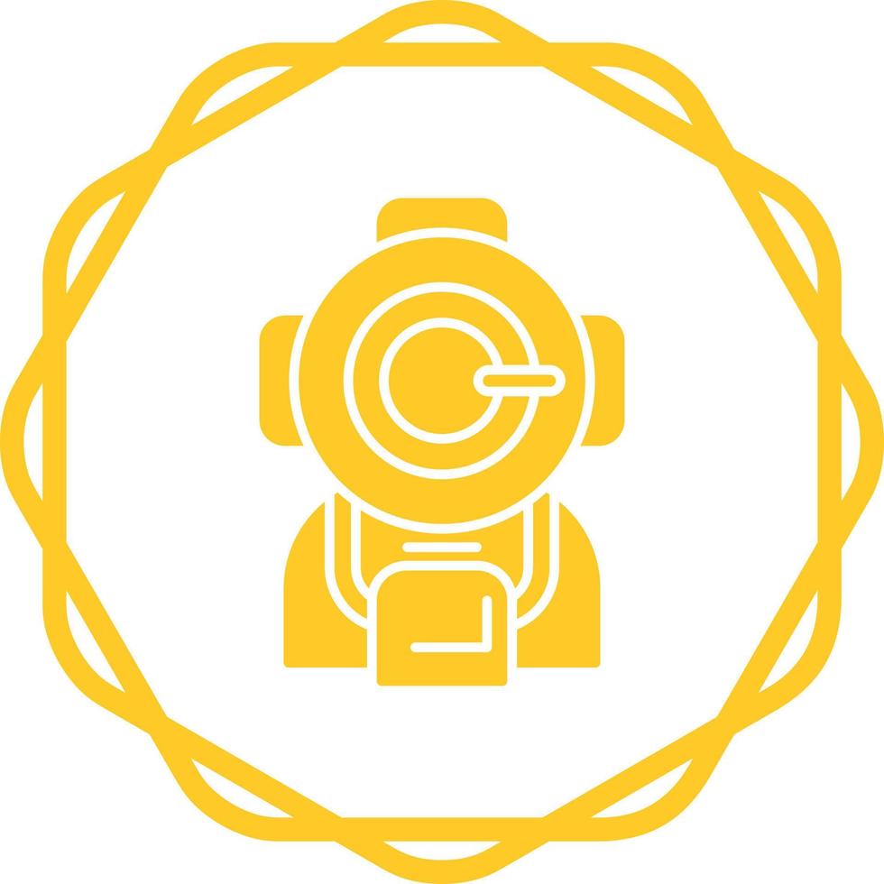 Diving Helmet Vector Icon