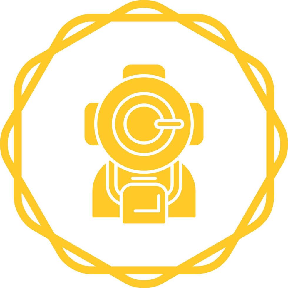 Diving Helmet Vector Icon