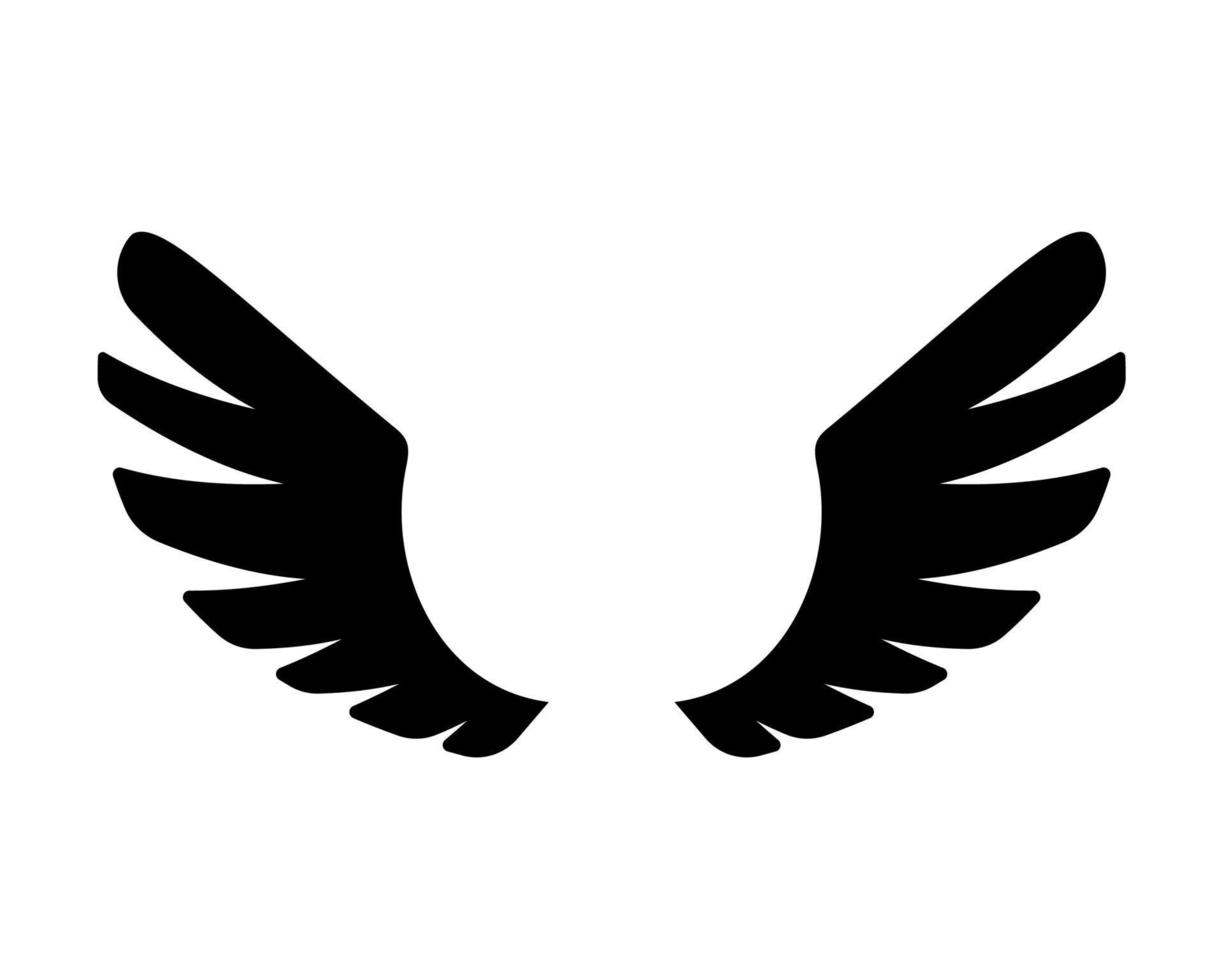 angel wings in heaven hawk feather wing pattern 22430864 Vector Art at ...