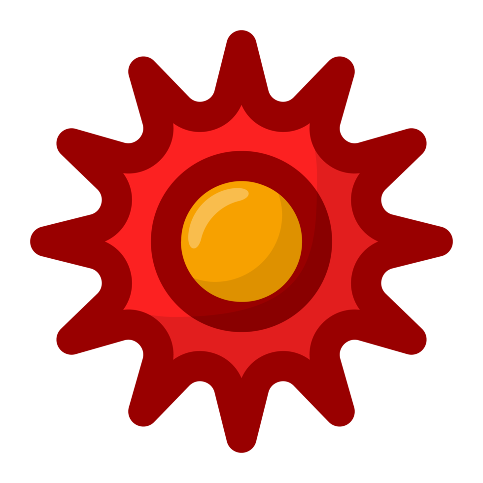 bellissimo rosso fiore gratuito png