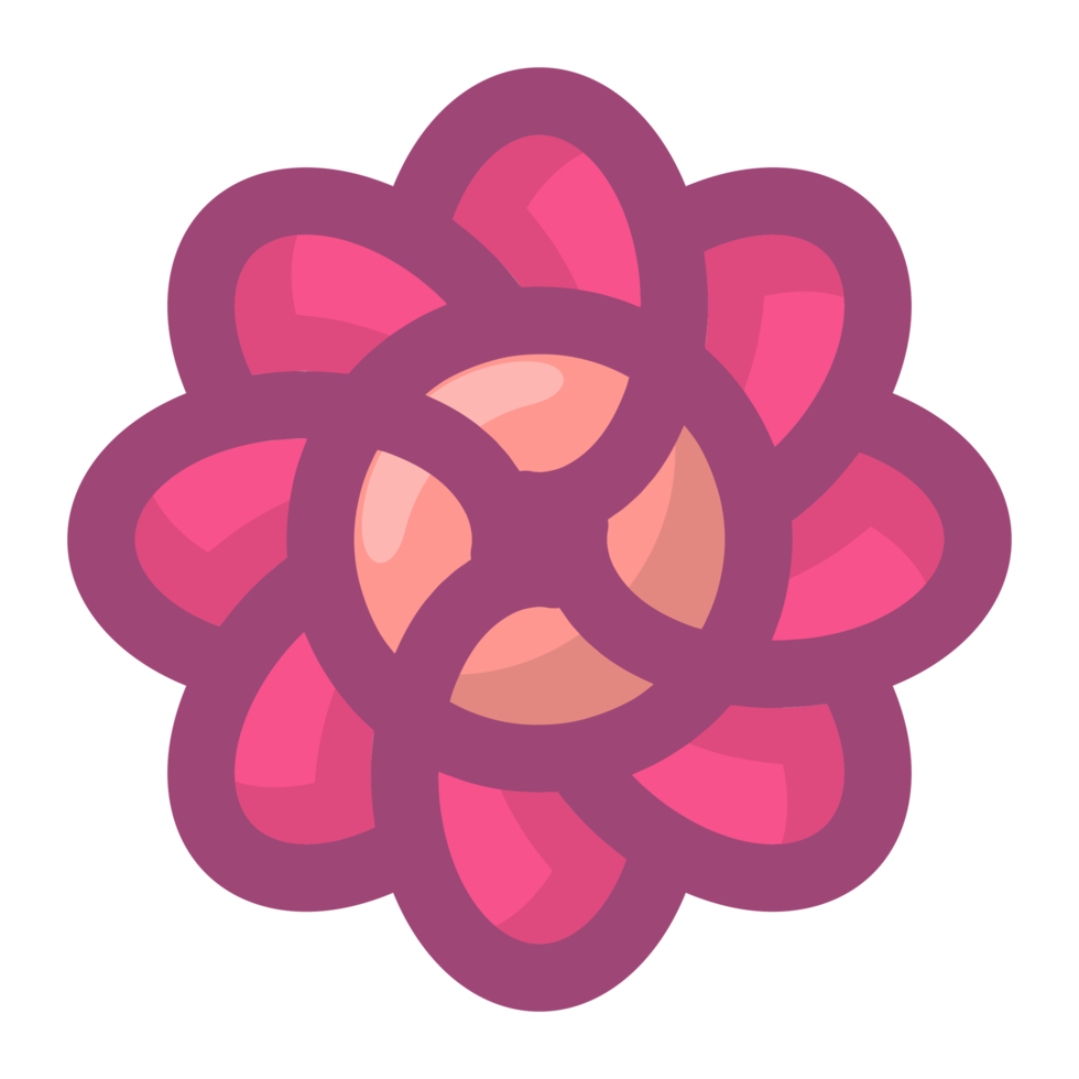 hermosa suave rosado flor gratis png