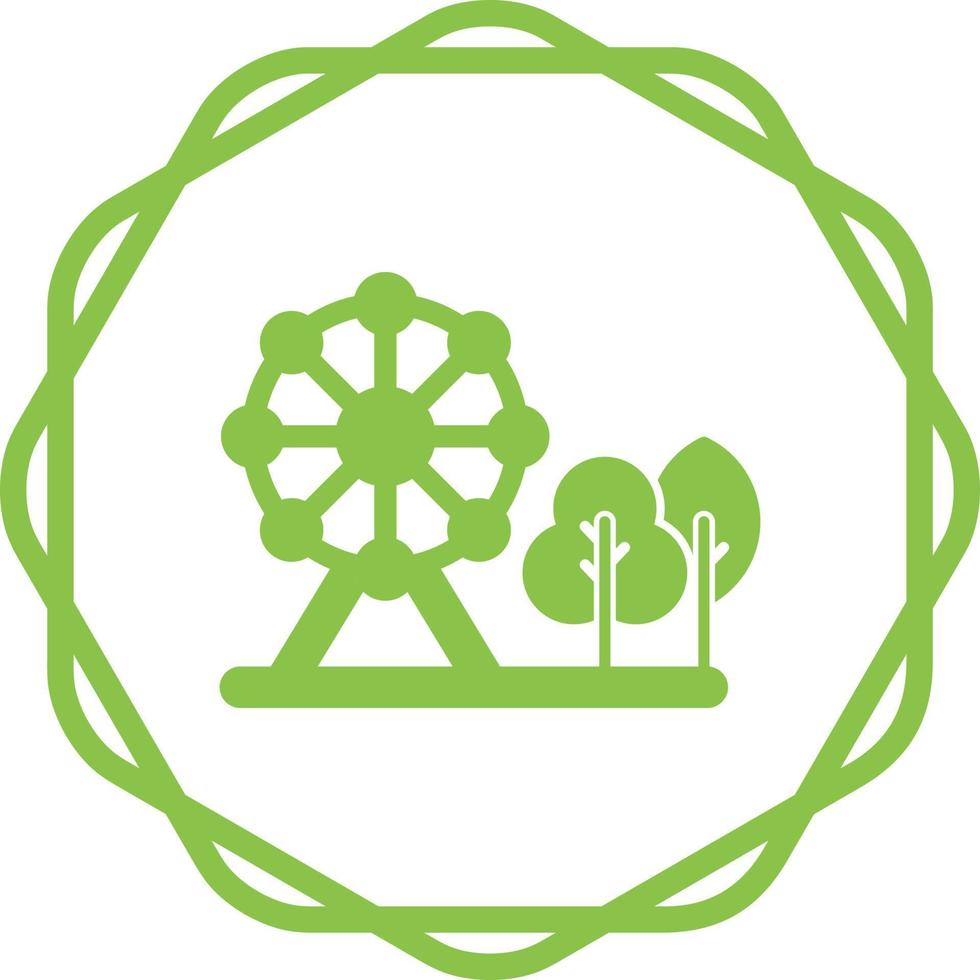 Park Vector Icon