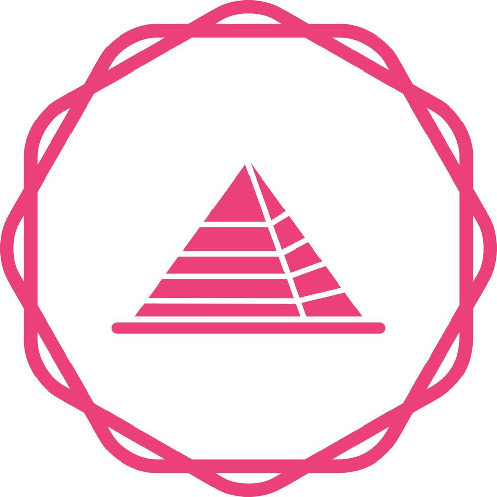 Pyramid Vector Icon