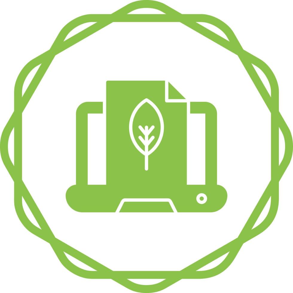Organic Content Vector Icon