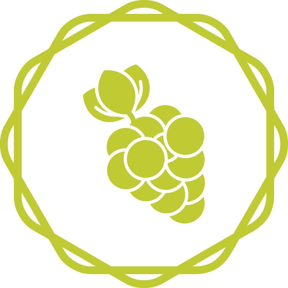 Grapes Vector Icon