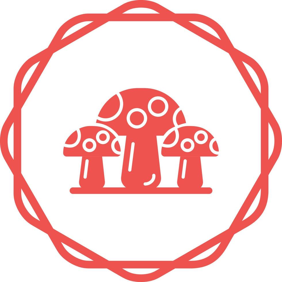 Mushroom Vector Icon