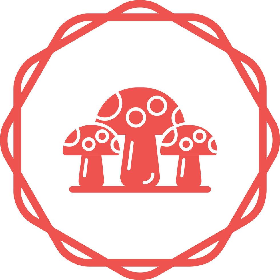 Mushroom Vector Icon