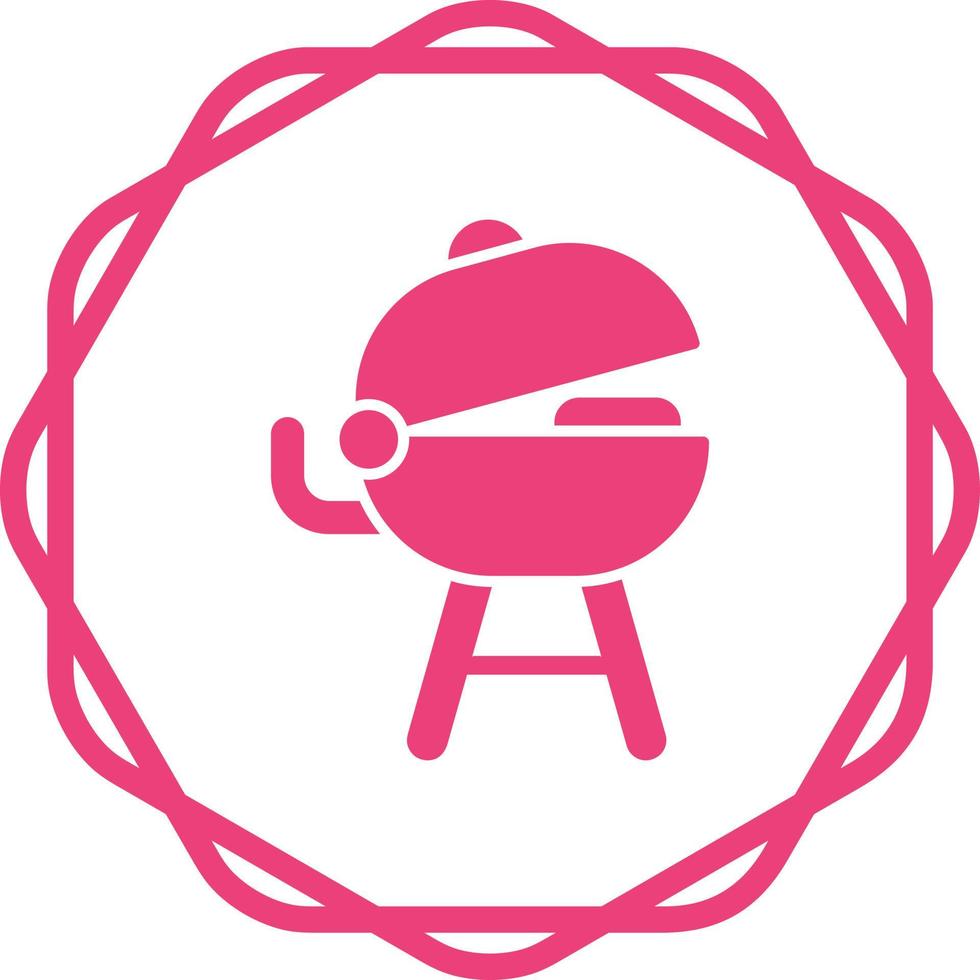 Grilled Vector Icon