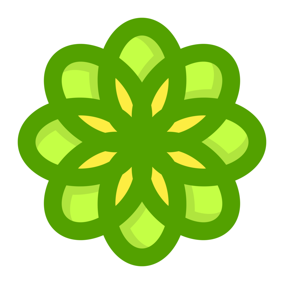 grön blomma transparent bakgrund fri png