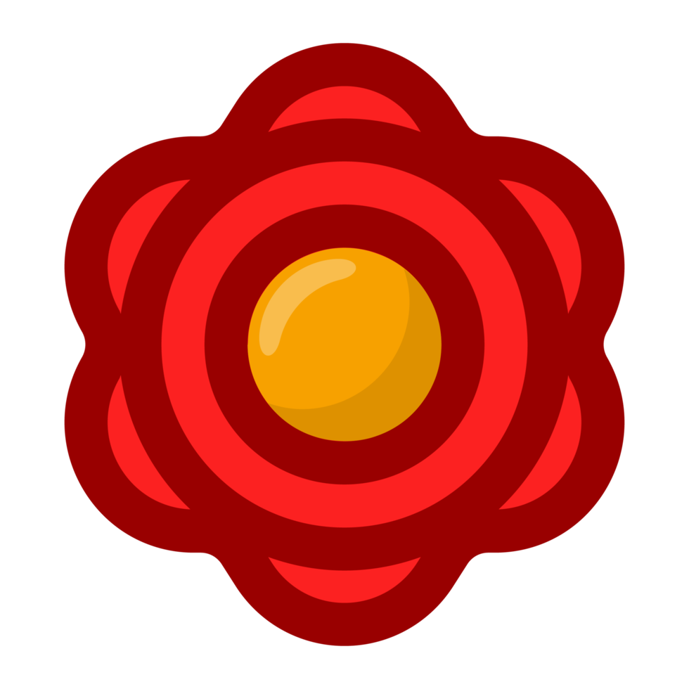 bellissimo rosso fiore gratuito png