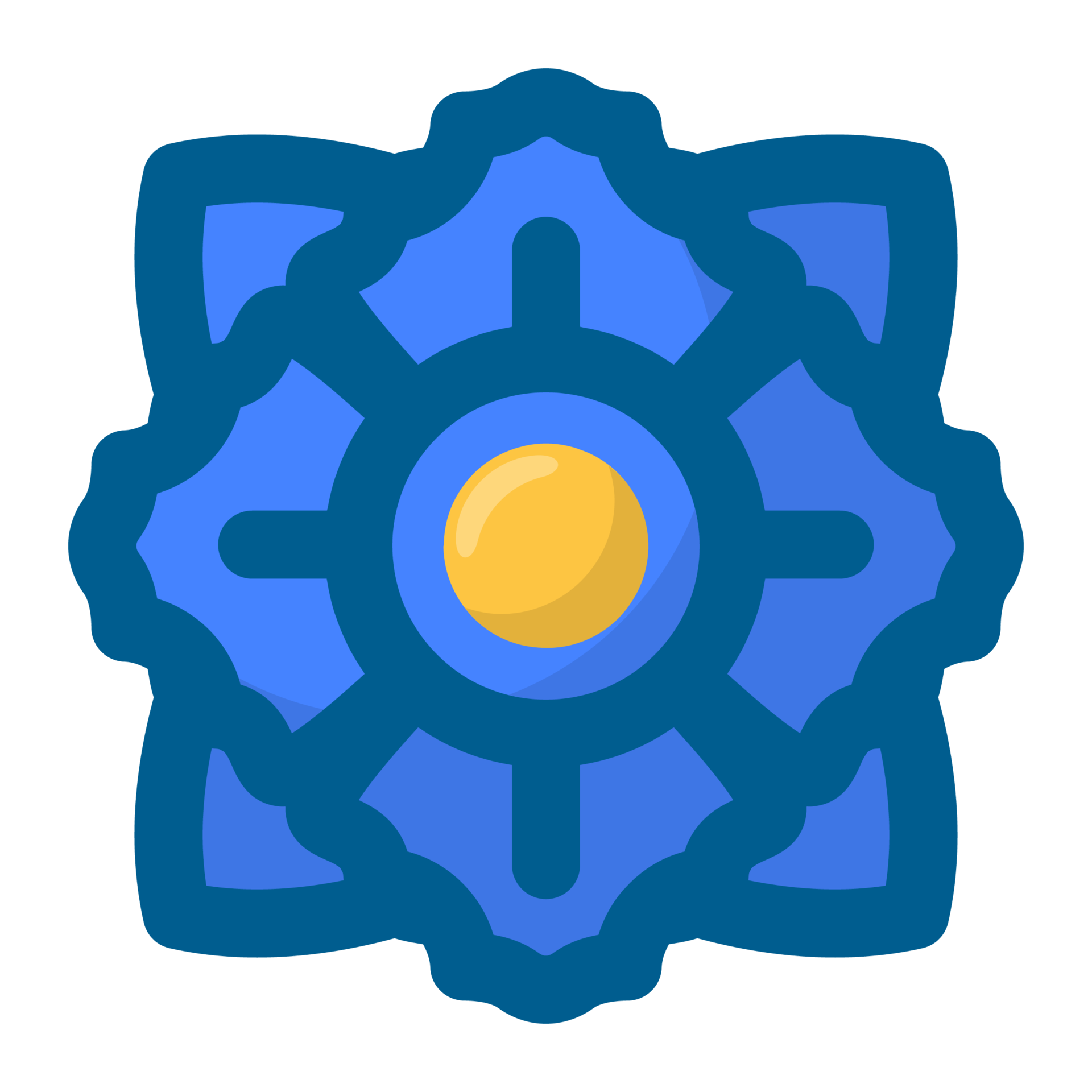 Free blue flower no background free 22431790 PNG with Transparent