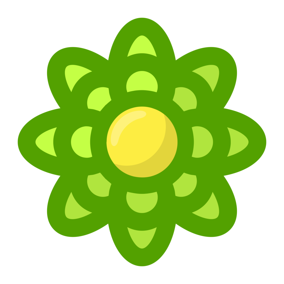 groen bloem transparant achtergrond vrij PNG