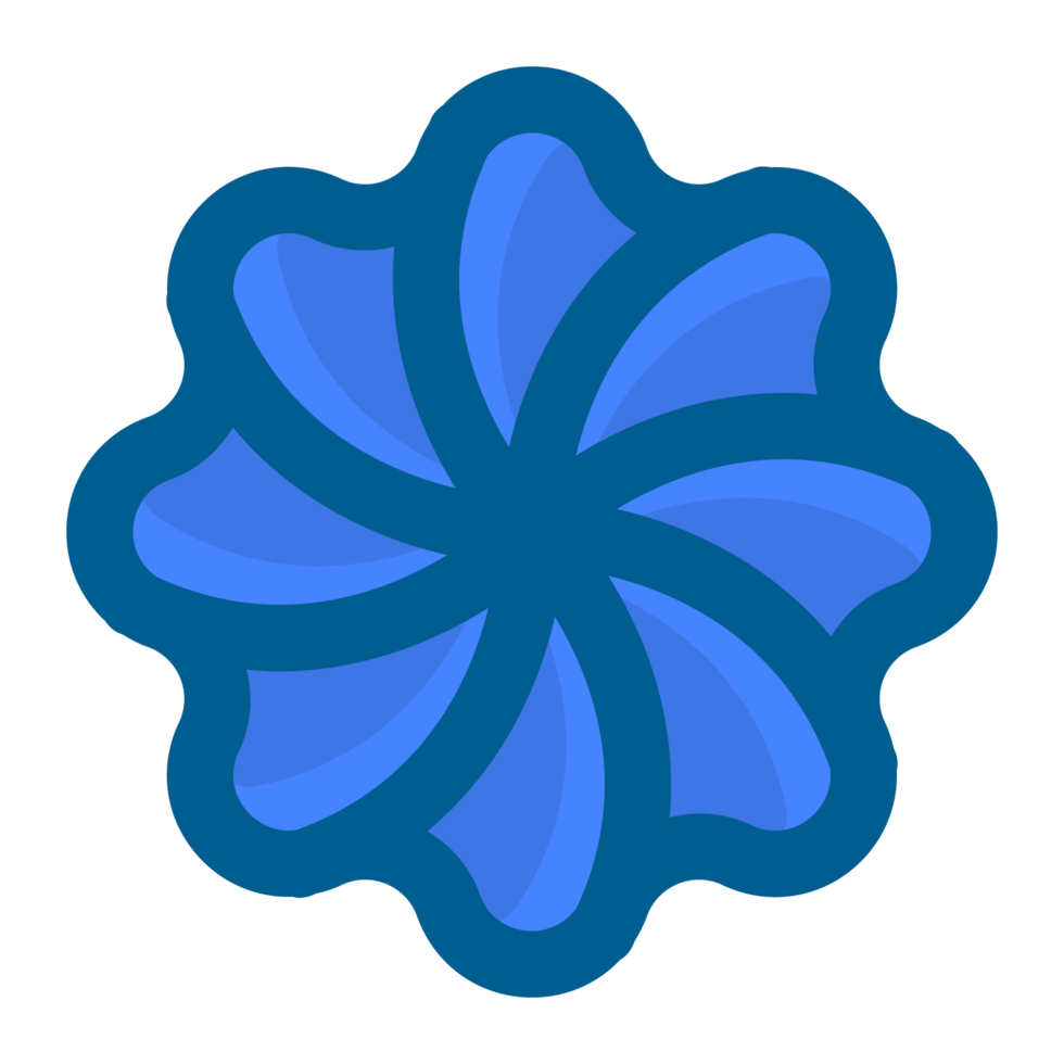 Free blue flower no background free 22431915 PNG with Transparent