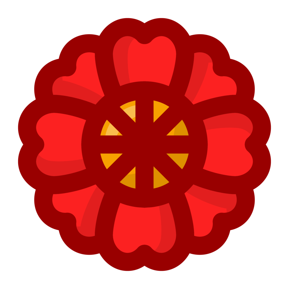 hermosa rojo flor gratis png