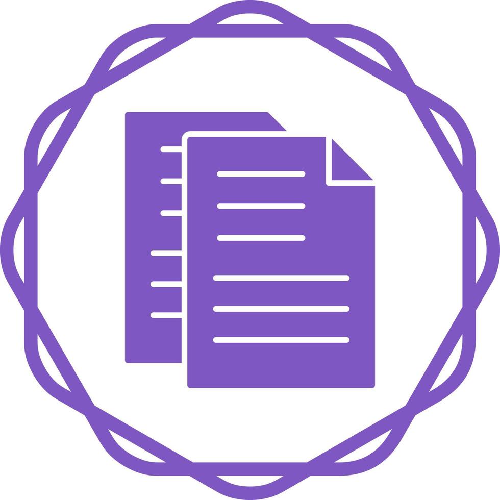 Files Vector Icon