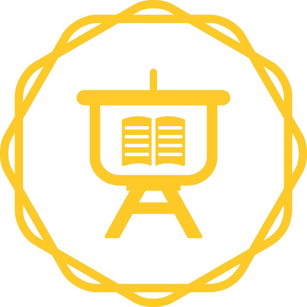 Education Presentation Vector Icon