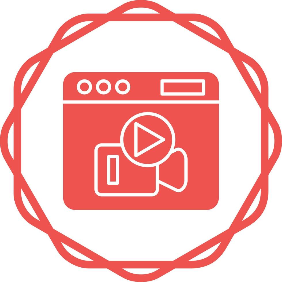 Vlog Vector Icon