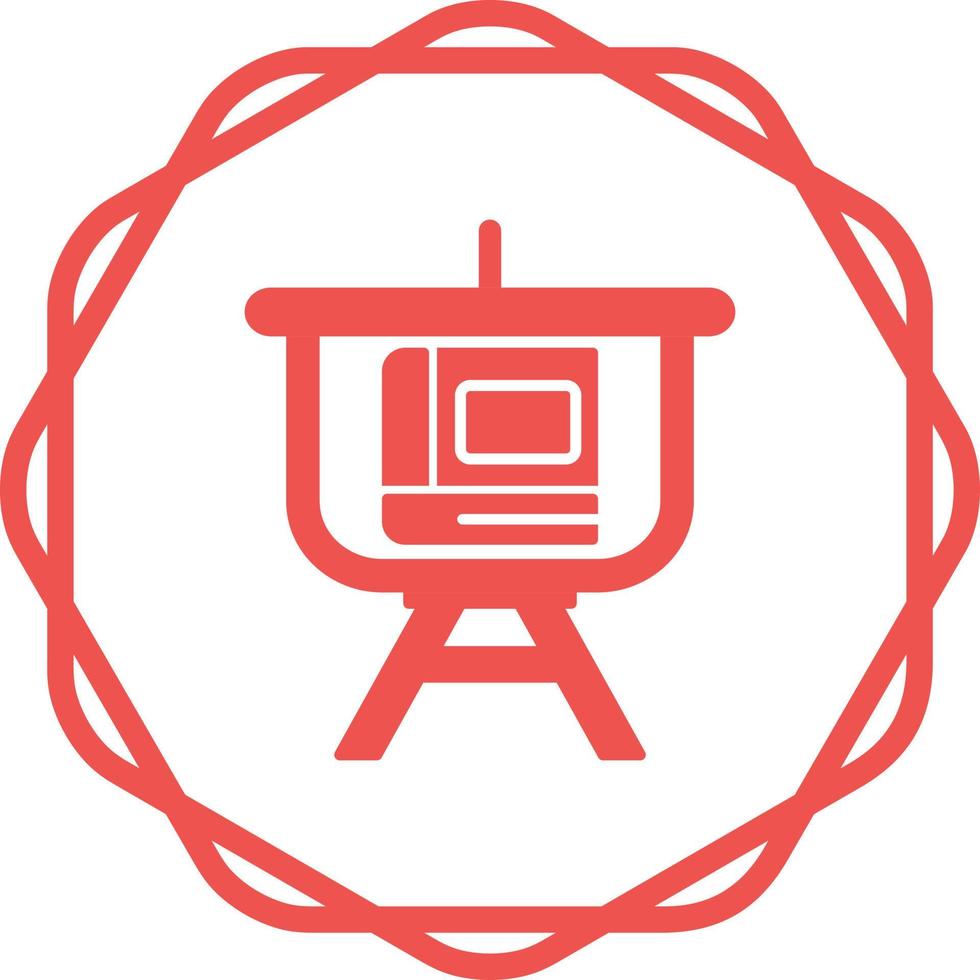 Education Presentation Vector Icon