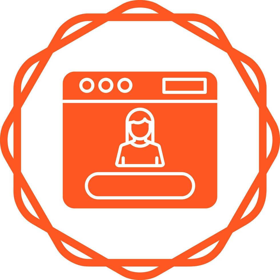 Username Vector Icon