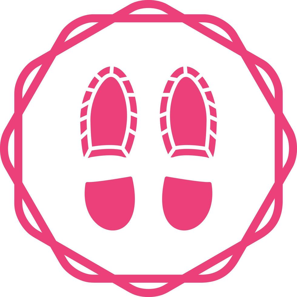 Footprint Vector Icon
