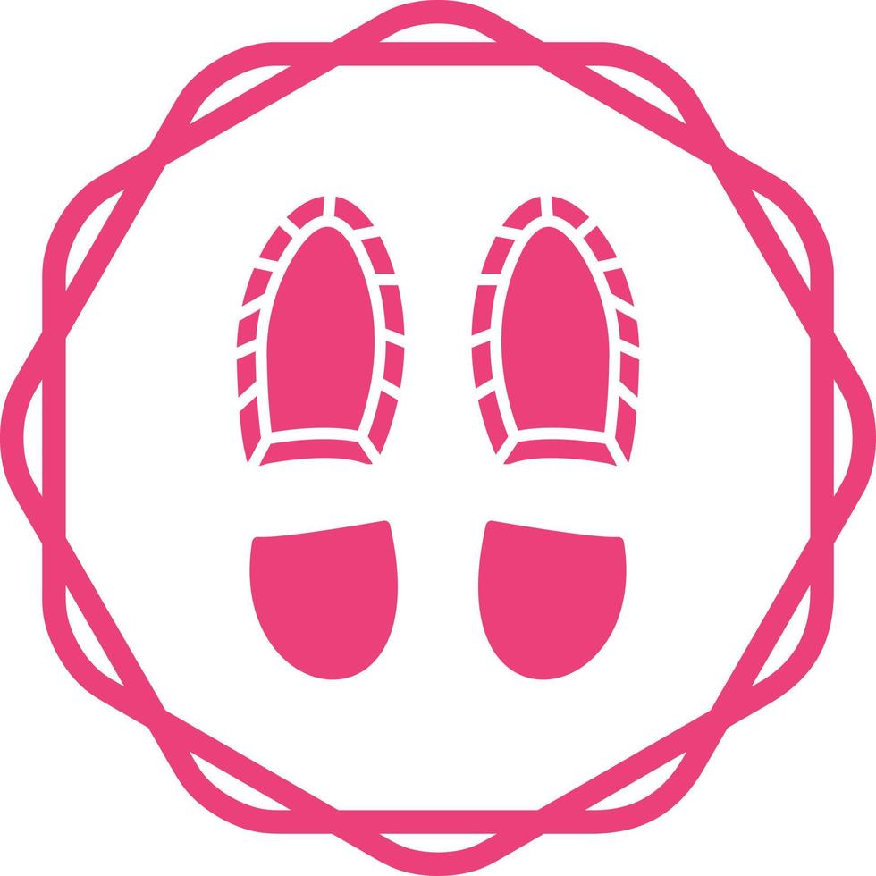 Footprint Vector Icon