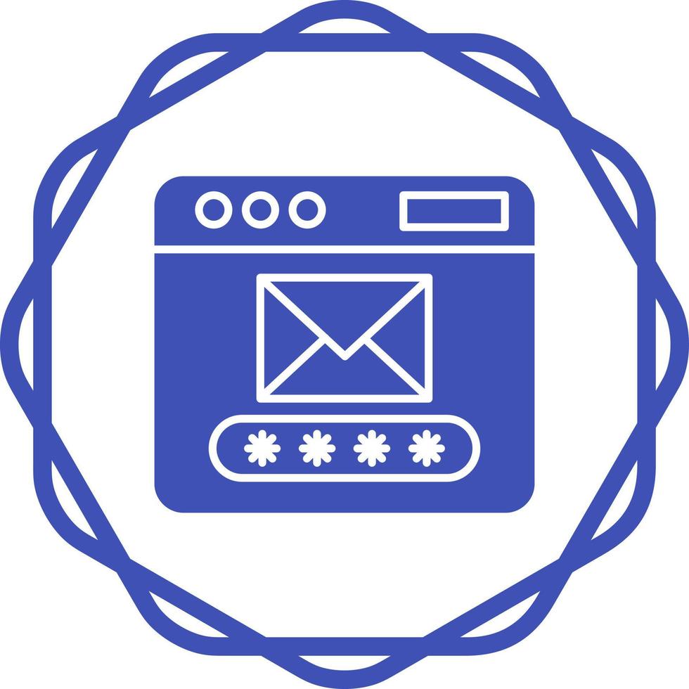 Mail Code Vector Icon