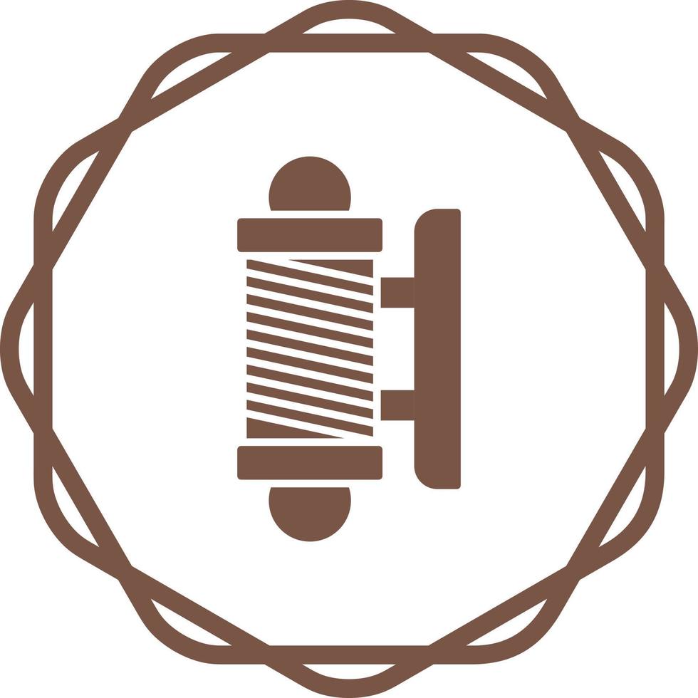 Barber Shop Pole Vector Icon