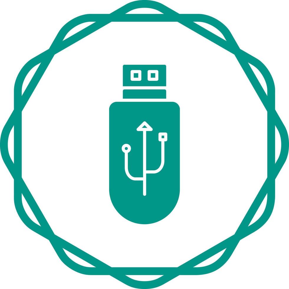 Usb Drive Vector Icon