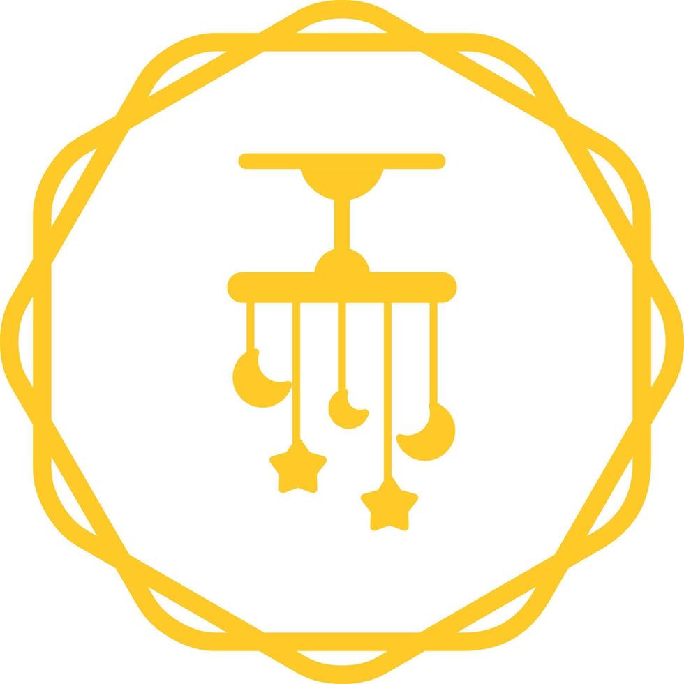 Crib Toy Vector Icon