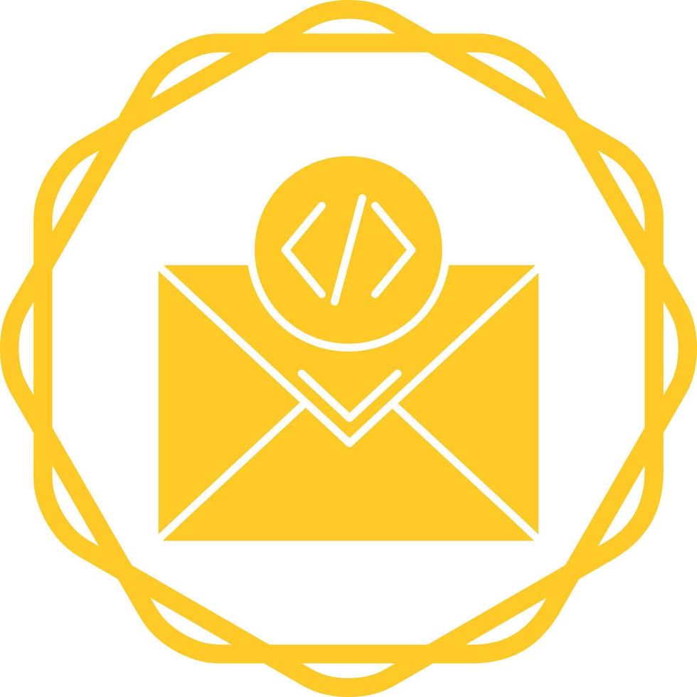 icono de vector de correo