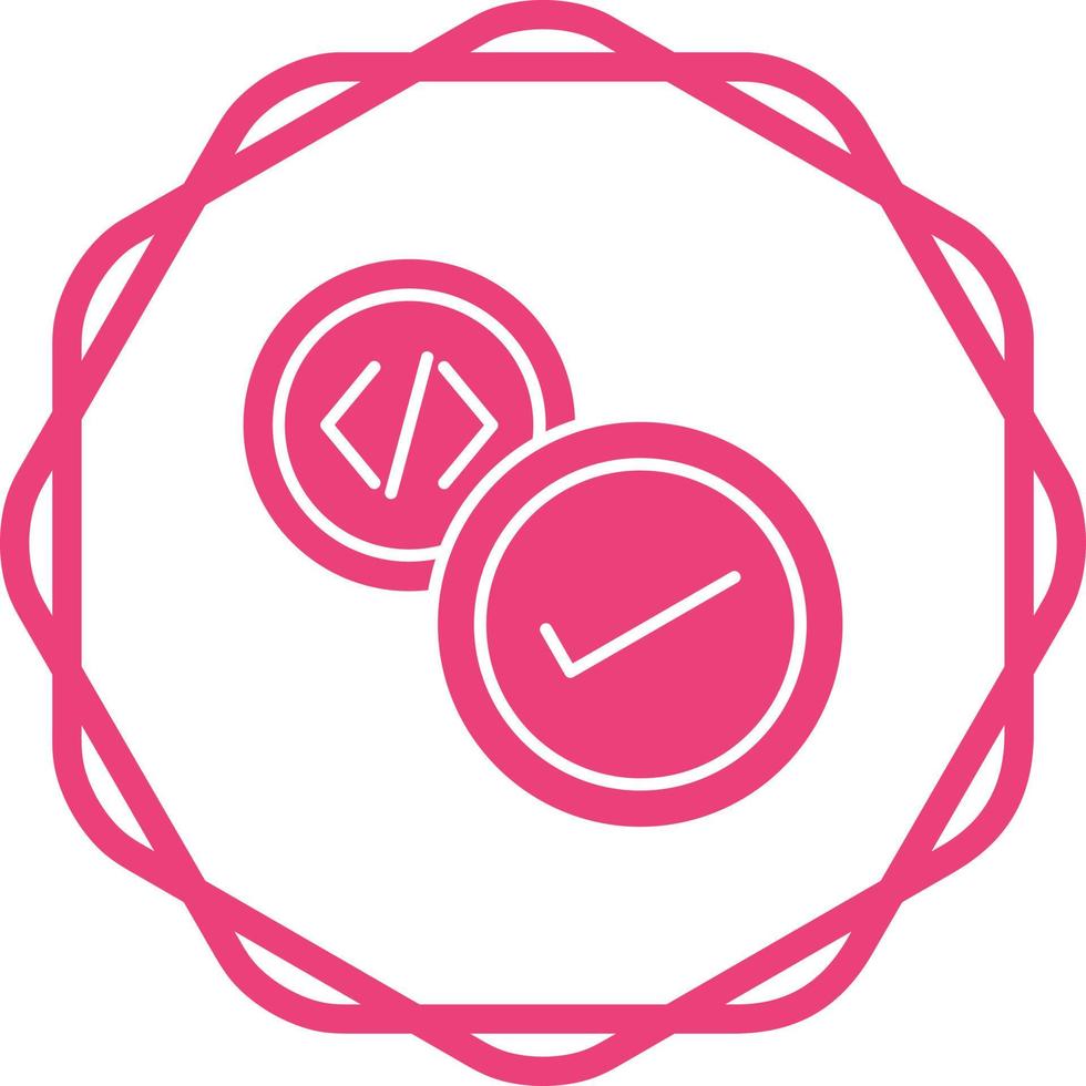 Mark Vector Icon