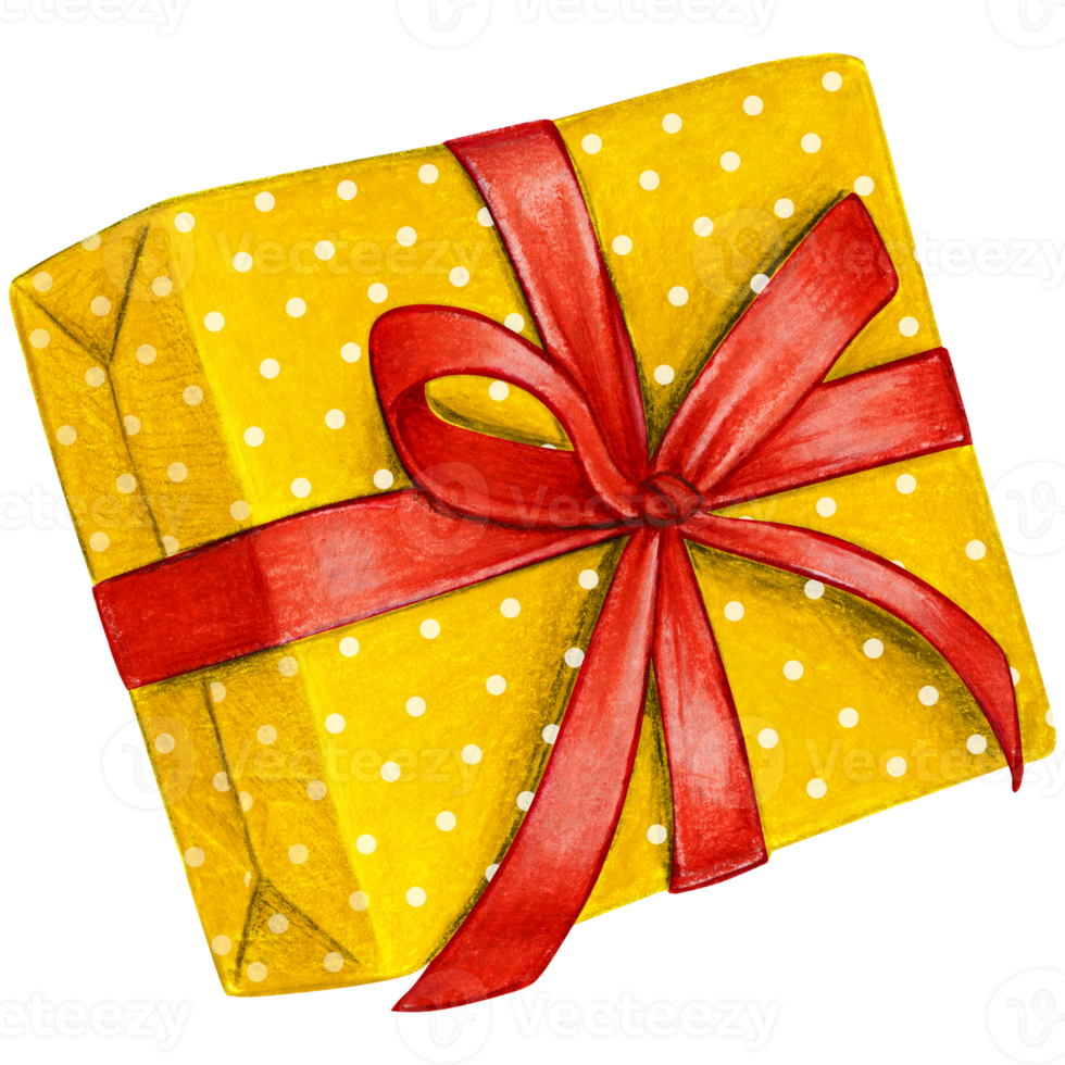 acquerello mano disegnato Natale regalo png