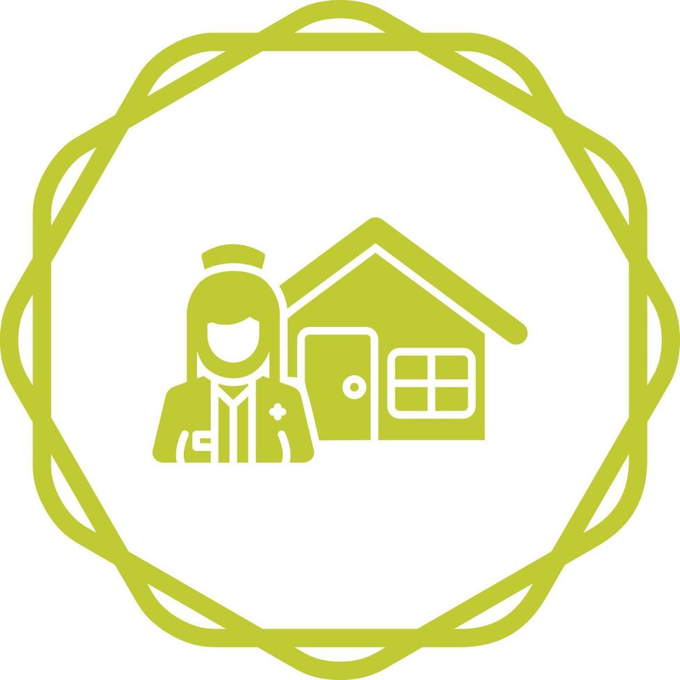 Nursing Home Vector Icon