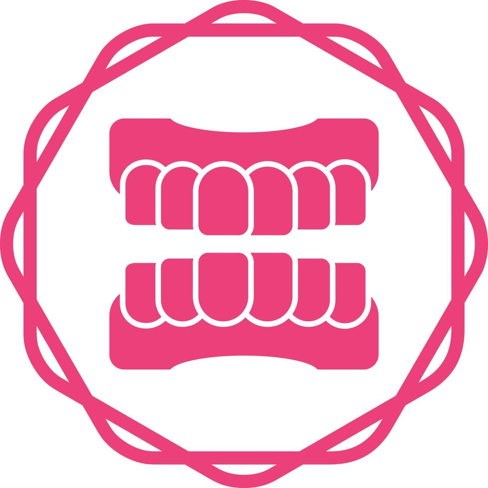 Denture Vector Icon