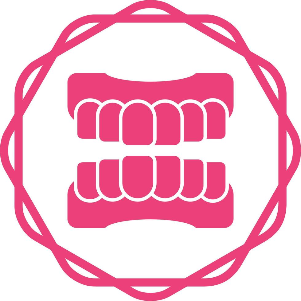 Denture Vector Icon