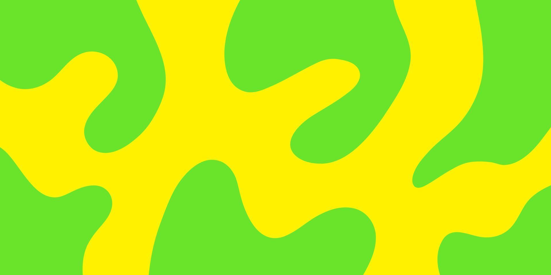 Green and Yellow Color Abstract Background for wallpaper banner template vector
